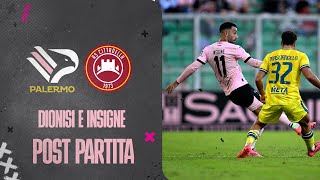 🎙️ PalermoCittadella Dionisi e Insigne nel post partita [upl. by Ydur244]