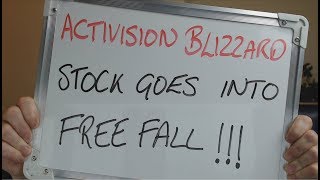 ACTIVISION BLIZZARD Stock Goes into FREE FALL Following EARNINGS CALL [upl. by Doralynne]