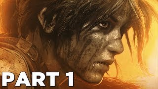 SHADOW OF THE TOMB RAIDER Walkthrough Gameplay Part 1  INTRO PS4 PRO [upl. by Nady902]