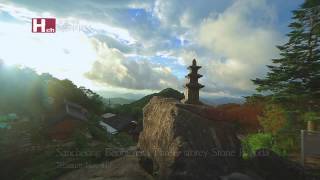 TV ZONE A heavenly pagoda over the clouds Sancheong Beobgyesa Threestorey Stone Pagoda [upl. by Waneta175]