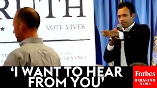 WATCH Vivek Ramaswamy Takes Questions Directly From Republican Voters [upl. by Adnaluoy]