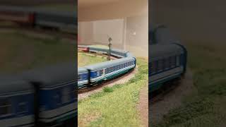 Minitrix EC Venezia on a Z scale layout [upl. by Guinevere]