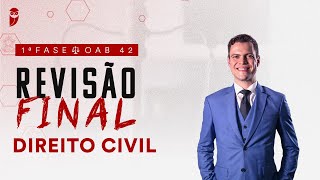 1ª Fase  OAB 42  Revisão Final  Direito Civil [upl. by Enileuqaj312]