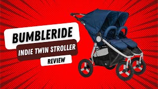 Bumbleride Indie Twin Stroller Review  The Ultimate Double Stroller for Active Families in 2023 [upl. by Aenahs]