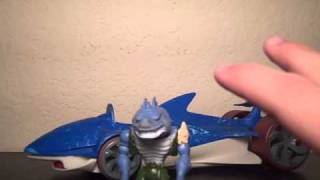 Hot Wheels Battle Force 5 Toy Review Water Slaughter [upl. by Nollie]