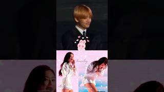 V smiling after Jennies little run  GDA 2019☘️🐻 taennie jennie taehyung taennieisreal [upl. by Rehpotsrihc272]