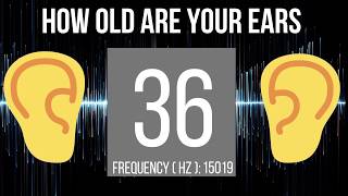 How Old Are Your Ears  HEARING TEST [upl. by Einnhoj]