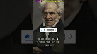 Arthur Schopenhauer Lebensweisheiten Zitate [upl. by Hadden]