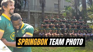 Springboks vs Argentina official team photo in Mbombela [upl. by Wrennie]