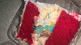 Red Velvet Cheesecake Cake tutorial [upl. by Ardnued]