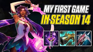 My First Game Ever In Season 14 Rank 1 Nilah EUW [upl. by Remington]