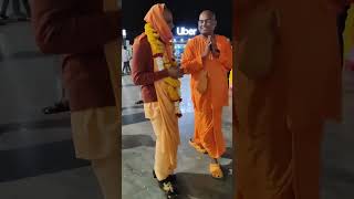 HH haladhar Swami Maharaj arrived in Bhopal🙇HaladharaSwami [upl. by Aytnahs372]