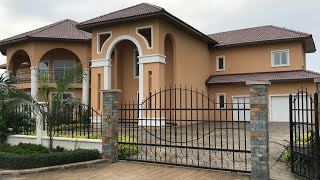 Luxurious 5 bedroom house with a swimming pool for salerent at Trasacco Valley in Accra Ghana [upl. by Butler]