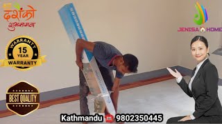 आउदै गरेको बडा दसैंमा आफ्नो घर 🏠 लाई सजाउनुहोस् quotLaminate parquet flooringquot ले parquet [upl. by Georgy]