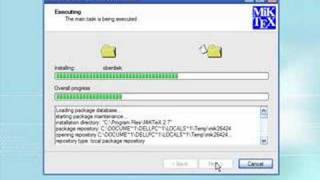 Miktex and Texniccenter installation [upl. by Schwitzer]