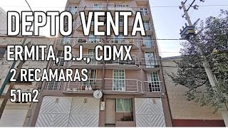 Plutarco Elías Calles 1377  Venta Depto  Col Ermita [upl. by Lrigybab684]