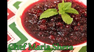 Cranberry sauce Cranberry jam how to make cranberry jamAfghani recipes part 2 [upl. by Chung852]