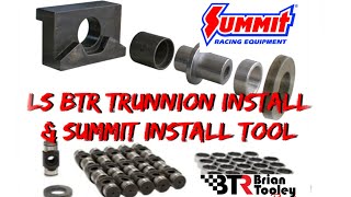 Summit Trunnion Install tool review with BTR Trunnion set on LS [upl. by Greg990]