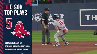 Red Sox Top Five Plays On Offense From First Half Of 2023 Season [upl. by Joiner]