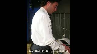 GIANLUCA GINOBLE singer of IL VOLO ✈️✈️✈️ on electric piano backstage in PALMANOVA ITALY [upl. by Jansson16]