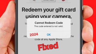 Apple Gift Card Redeem Not Working  Apple Gift Card Not Working in App Store [upl. by Bocaj]