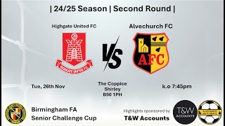 Highgate United vs Alvechurch 261124 [upl. by Fasa]