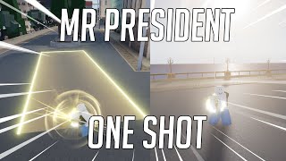 MR PRESIDENT ONE SHOT  YBA [upl. by Anaihs]