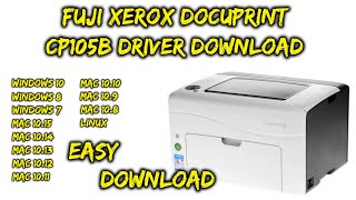 Fuji Xerox DocuPrint CP105b Driver Download [upl. by Gisella625]