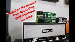 Is it better to use an amp when running direct in A comparison using Impulse Responses [upl. by Wanids]