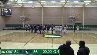 CMU Blazers Basketball v Providence Pilots [upl. by Niowtna173]