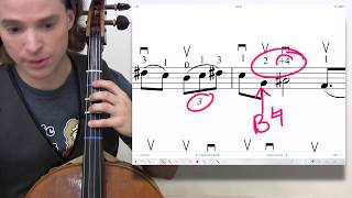 How To Play STAR WARS MAIN THEME on Cello  John Williams Tutorial [upl. by Bruis]