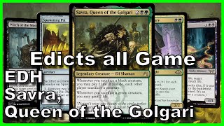 Savra Queen of the Golgari EDH Deck Tech  Magic the Gathering [upl. by Ordnas]