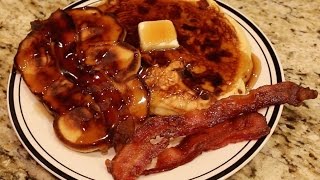 Bacon Pancakes  How to Make Bacon Pancakes [upl. by Brebner597]