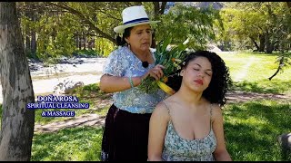 Doña Rosa Tradicional Spiritual Cleansing  ASMR Massage  Limpia Espiritual Ecuador [upl. by Calondra]