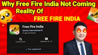 Reality Of Free Fire India  Why Free Fire India Is Not Coming  Free Fire India Not Launching [upl. by Elaina]