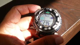 Casio protrek PRW2500T Titanium [upl. by Salangia426]