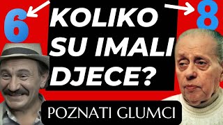 DA LI STE ZNALI KOLIKO DJECE SU IMALI POPULARNI GLUMCI KOJI SU PREMINULI neki nisu imali djecu [upl. by Enilekcaj98]