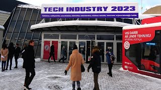 Международная выставка TECH INDUSTRY 2023 Riga LV [upl. by Bashemeth]