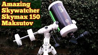 Amazing Skywatcher Skymax 150P Maksutov Telescope [upl. by Berneta]