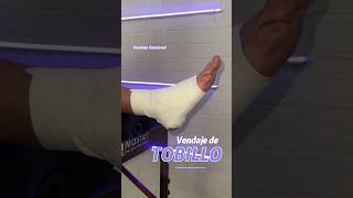 Vendaje funcional de tobillo fisioterapia [upl. by Gebler]