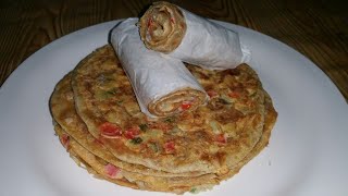 Jinsi ya kupika chapati mayai za kusukuma laini na tamu [upl. by Anyah773]