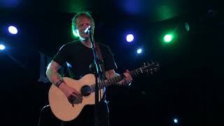 Ed Sheeran  Be Right Now  live at Whelans 19042022 [upl. by Bez]