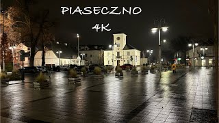 Piaseczno Evening Walk 4K [upl. by Ardnuas916]