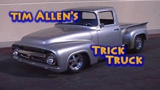 Film Star Tim Allens Cool 56 Ford 490 Hemi Truck from Nelson Racing Engines [upl. by Werby]