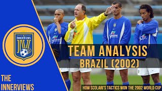 Scolaris Brazil 2002 World Cup Tactics  How Brazil Won The 2002 World Cup  Team Analysis [upl. by Ailem]