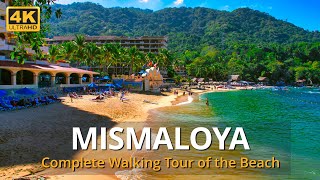 Puerto Vallarta Mismaloya Beach full Walking Tour with a bit of history too 14122021 [upl. by Aillicirp]