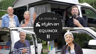 Le choix du Stylevan EQUINOX II [upl. by Niliac]