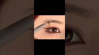 How to draw perfect Eyebrow hack✨️hackeyelinerforbegi nners shortsytshorts [upl. by Vivien]