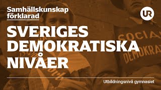 Sveriges demokratiska nivåer  SAMHÄLLSKUNSKAP FÖRKLARAD  Gymnasiet [upl. by Llerehc]