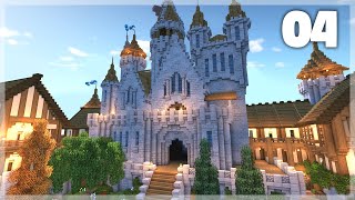 Minecraft How to Build a Medieval Castle  Huge Medieval Castle Tutorial  Part 4 [upl. by Bohi]